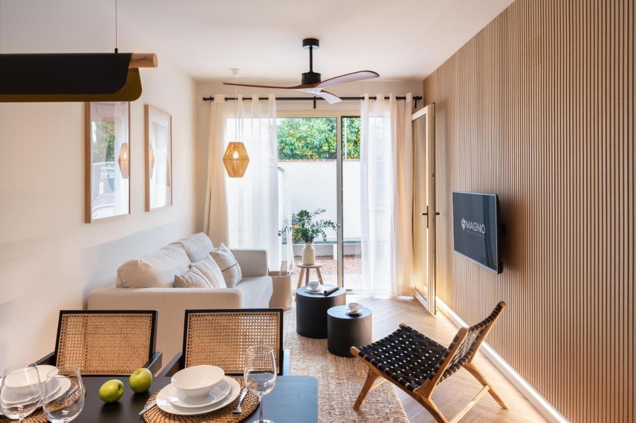 סביליה Magno Apartments Robles With Jacuzzi And Private Parking מראה חיצוני תמונה
